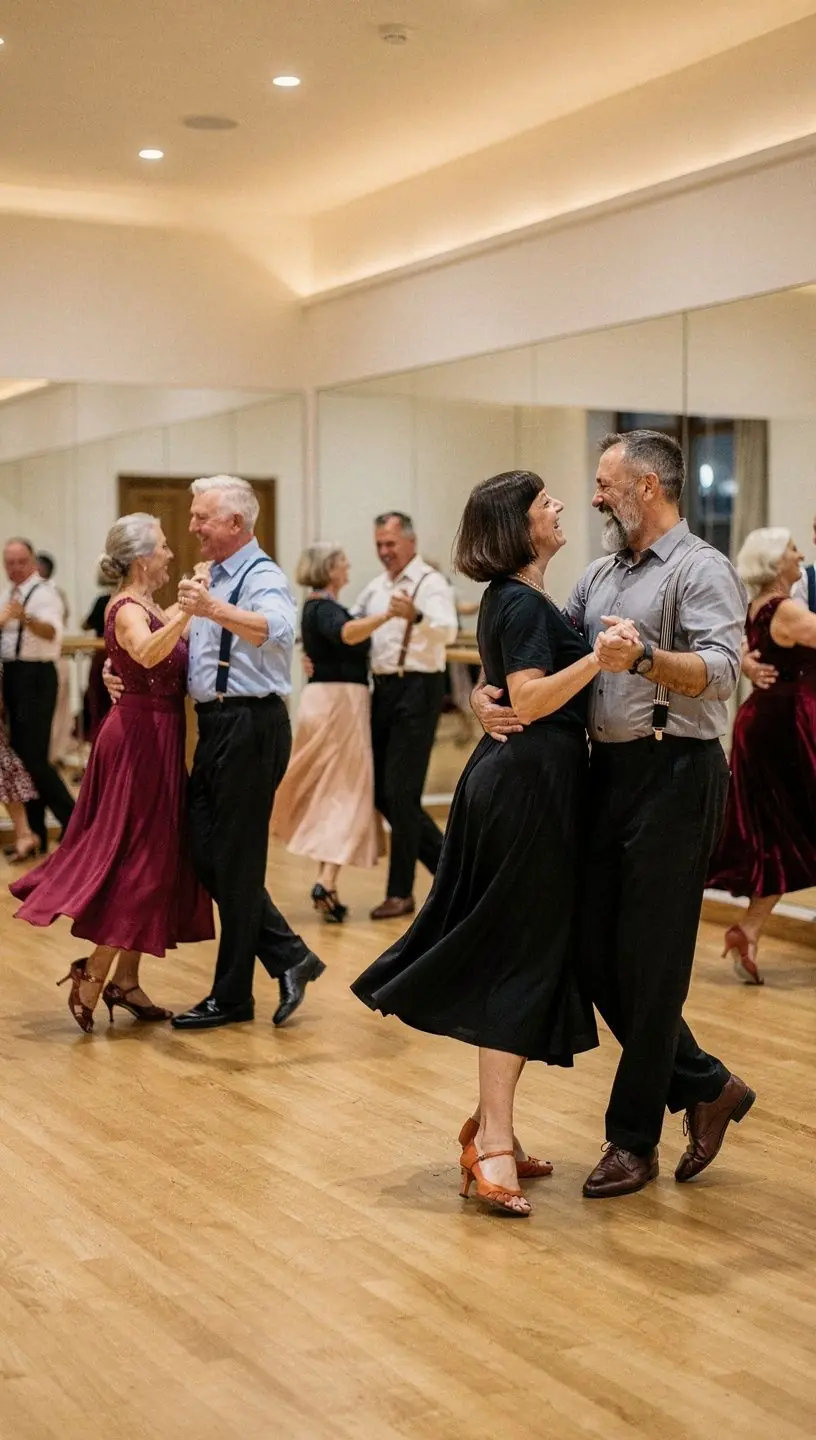 Personalized retirement dance plan coaching session.